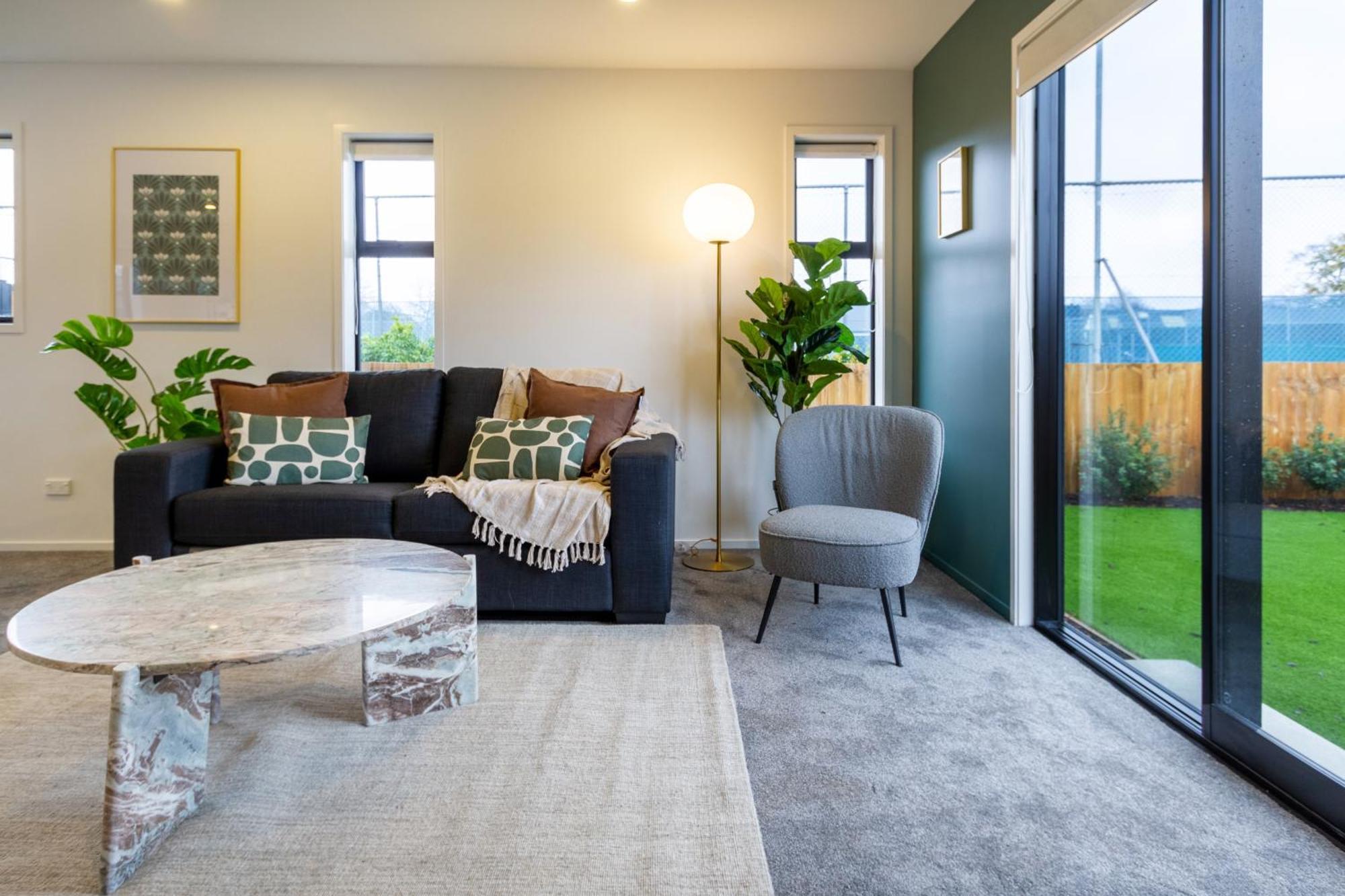 Serene Living 2 Bed With Carpark Christchurch Exterior foto