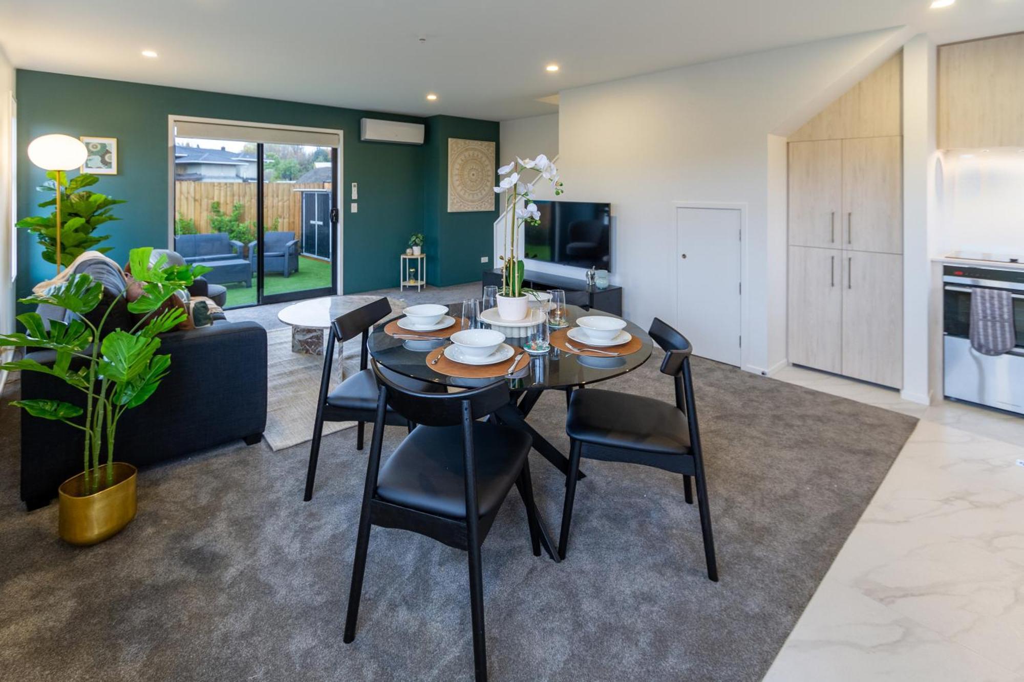 Serene Living 2 Bed With Carpark Christchurch Exterior foto